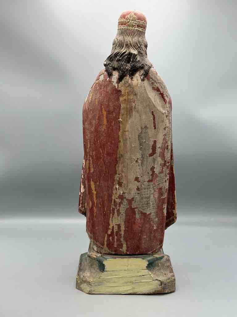 Antique Vietnamese Catholic Male Saint Figure