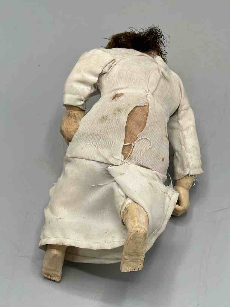 Antique Vietnamese Catholic Baby Jesus Saint Figure