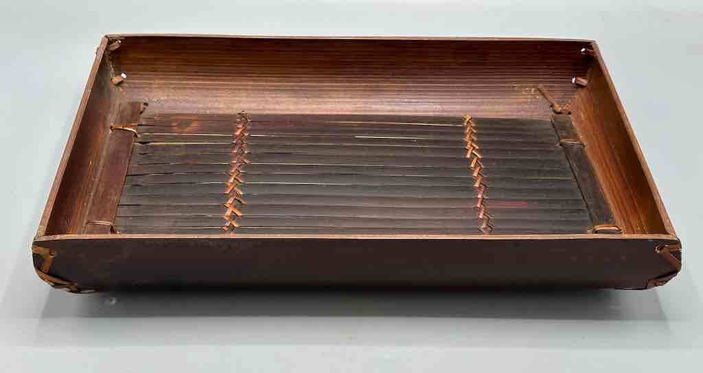 4-Sided Deep Small Bamboo Serving Tray - Viet Nam