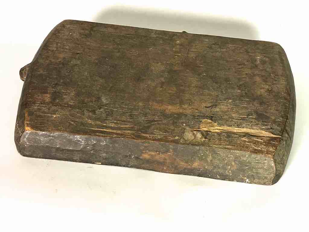 Vintage Fipa Rectangular Wooden Tray Sculpture - Tanzania