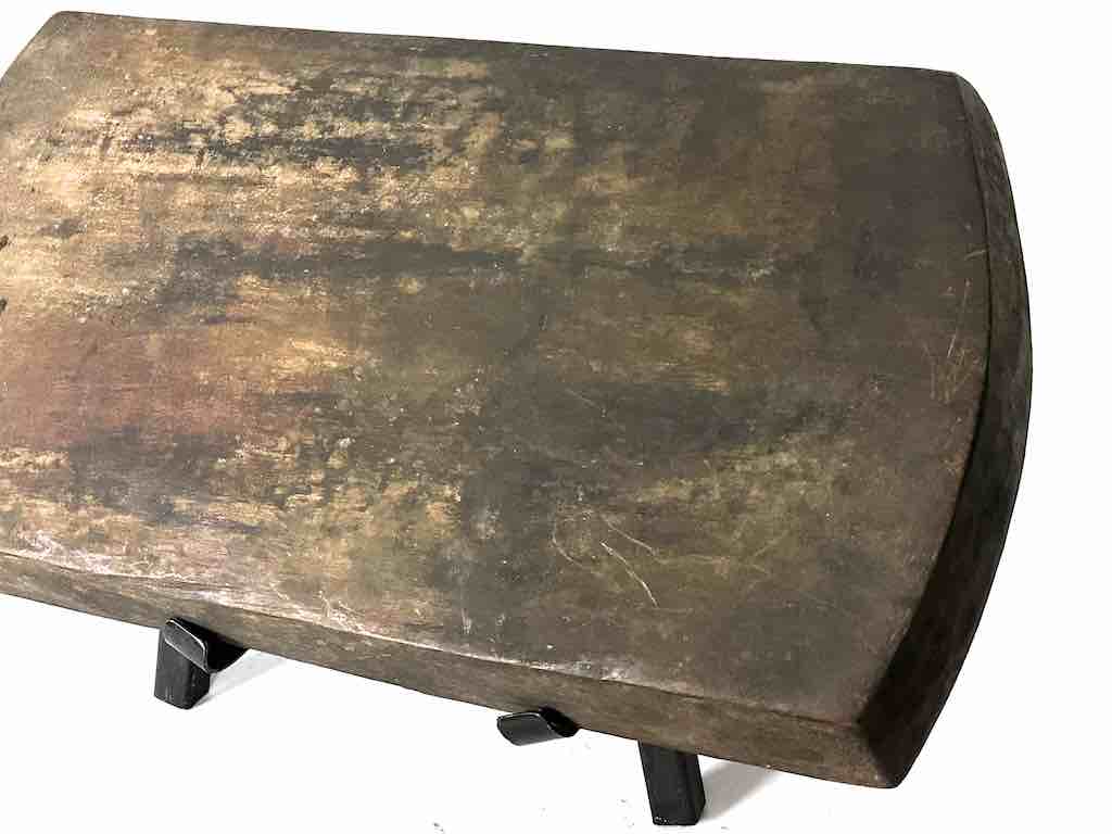Vintage Fipa Rectangular Wooden Tray Sculpture - Tanzania