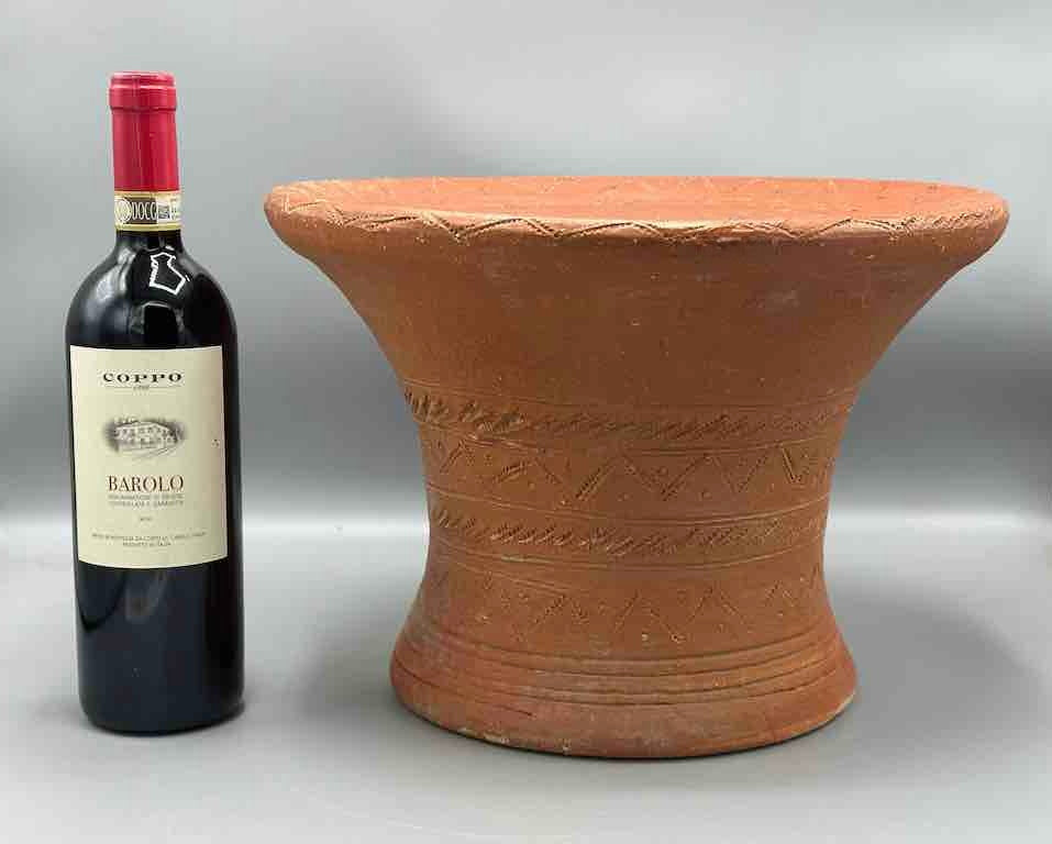 Djenne-Djeno Vintage Pottery Stool - Mali