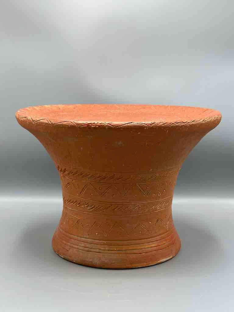 Djenne-Djeno Vintage Pottery Stool - Mali