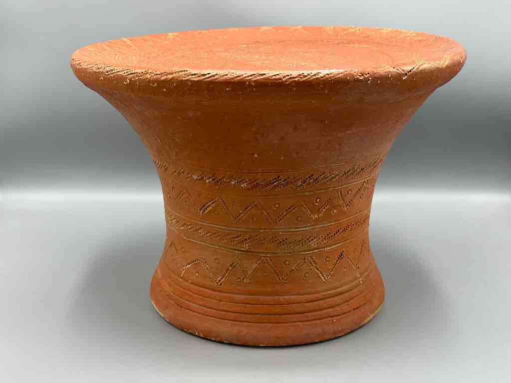 Djenne-Djeno Vintage Pottery Stool - Mali