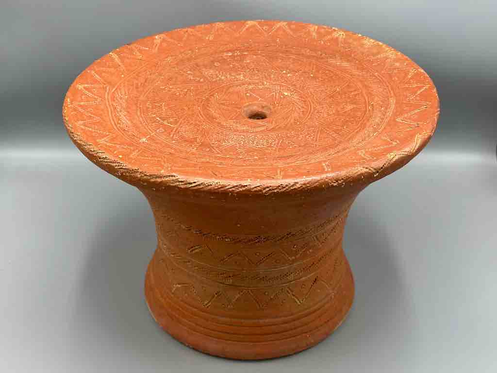 Djenne-Djeno Vintage Pottery Stool - Mali