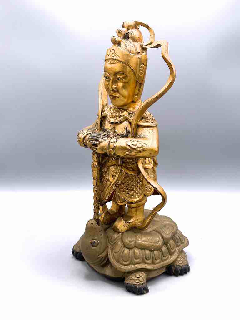 Antique Vietnamese Buddhist Altar Statue