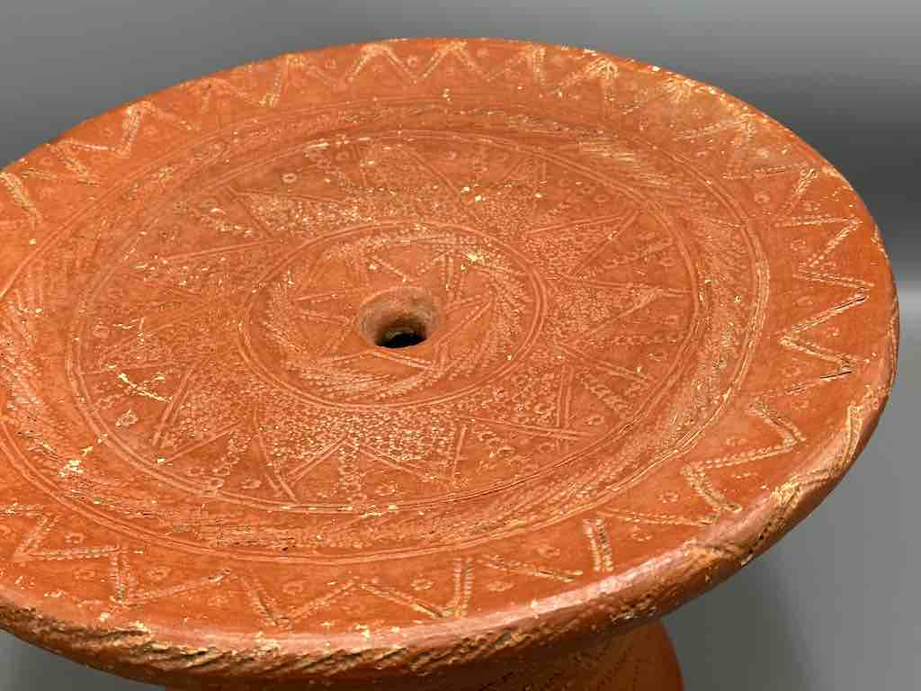 Djenne-Djeno Vintage Pottery Stool - Mali