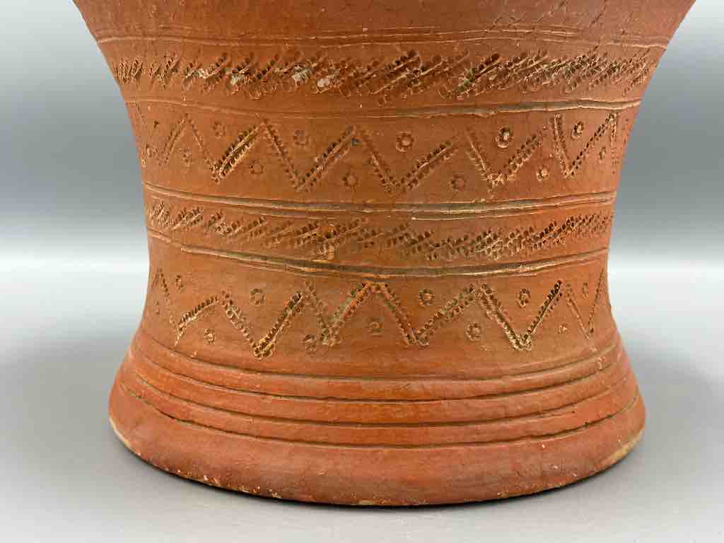 Djenne-Djeno Vintage Pottery Stool - Mali