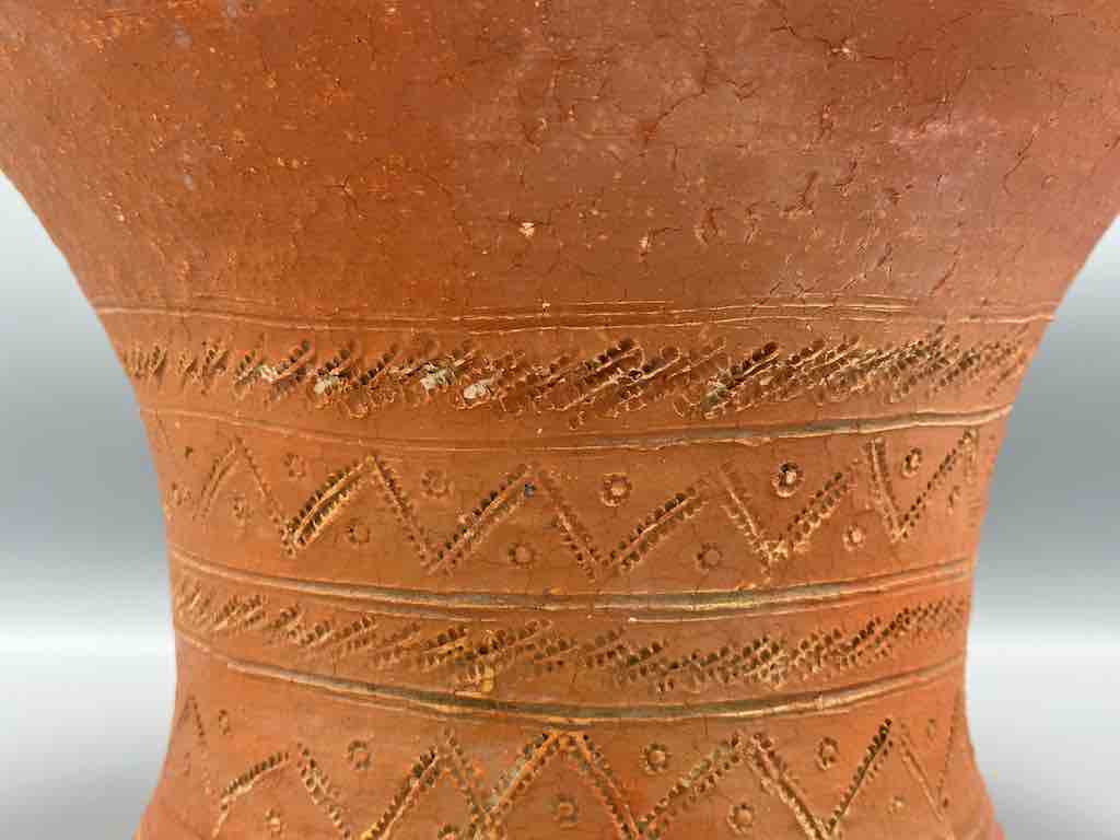 Djenne-Djeno Vintage Pottery Stool - Mali