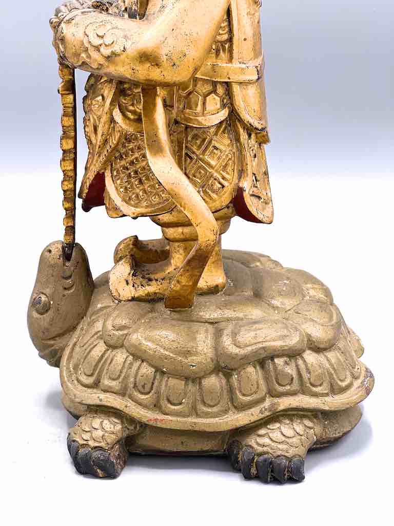 Antique Vietnamese Buddhist Altar Statue