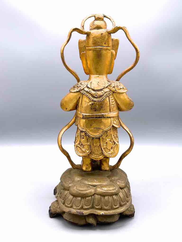 Antique Vietnamese Buddhist Altar Statue