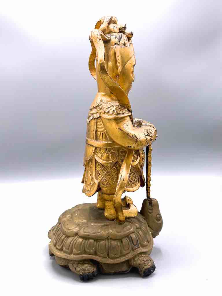 Antique Vietnamese Buddhist Altar Statue