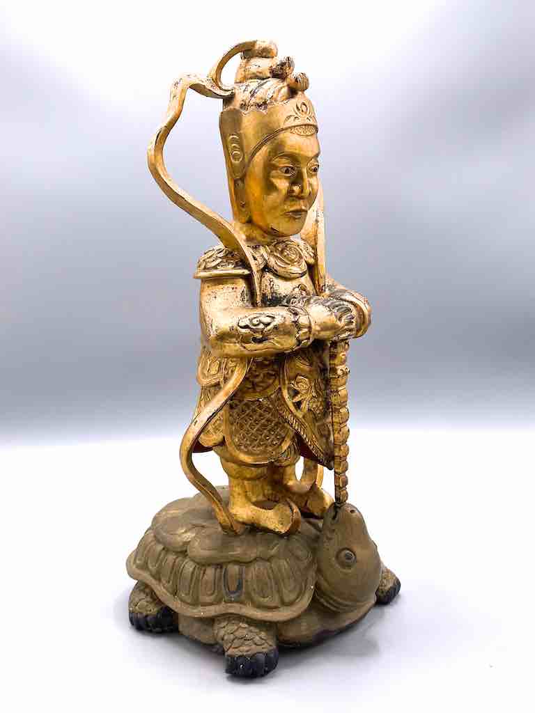 Antique Vietnamese Buddhist Altar Statue