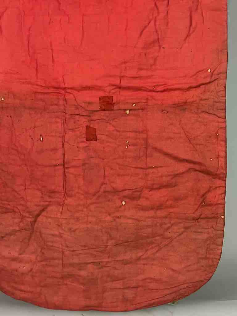 Antique Vietnamese Catholic IHS Cross Design Chasuble Authentic Ecclesiastical Cloth