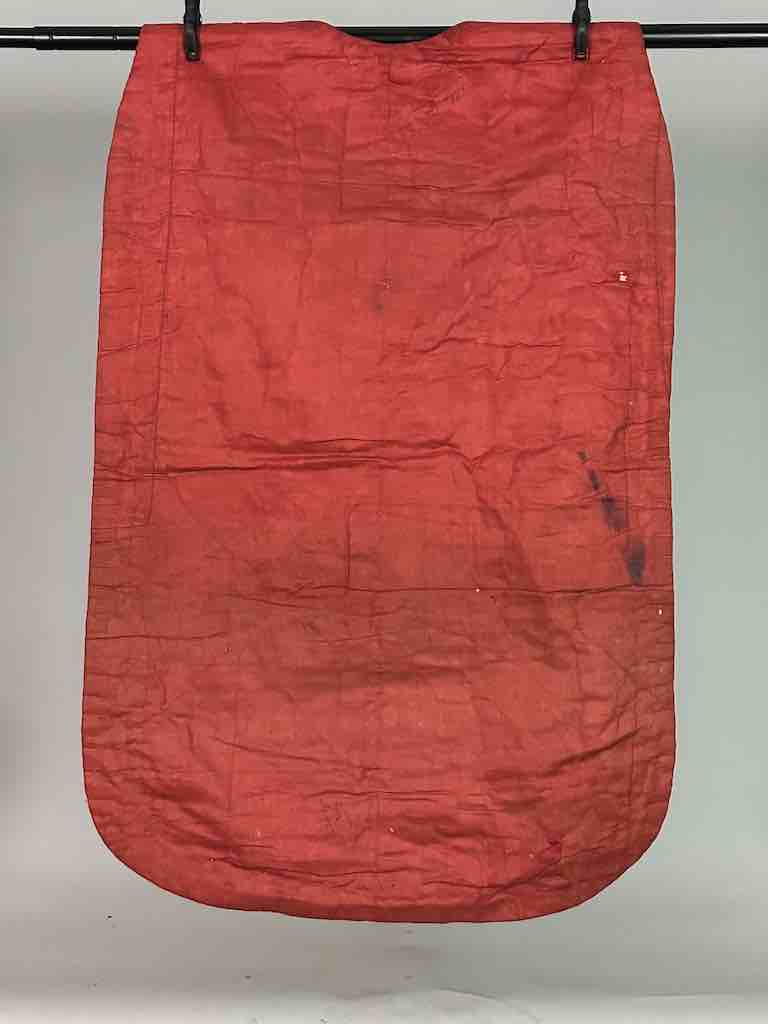 Antique Vietnamese Catholic Sacred Heart Cross Design Chasuble Authentic Ecclesiastical Garment