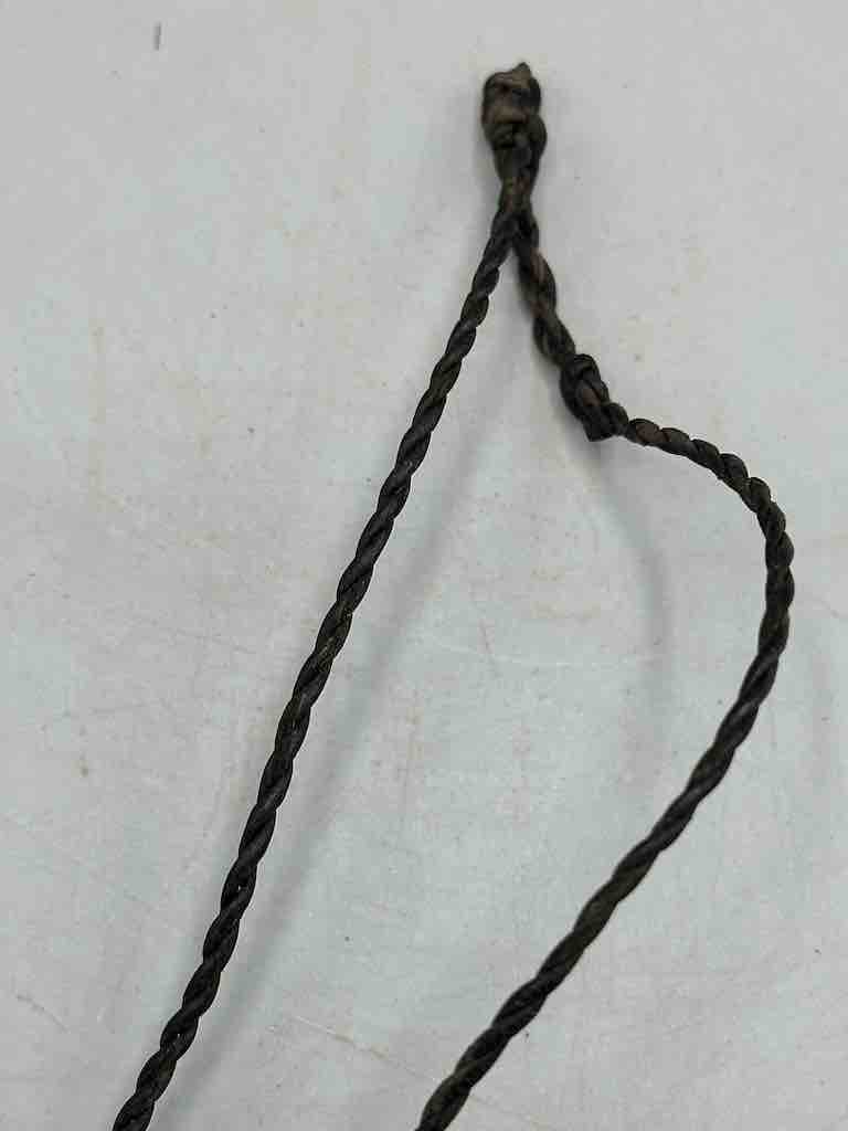 Old Used Vintage Wooden Claw Grigri Amulet Pendant Necklace - Mali