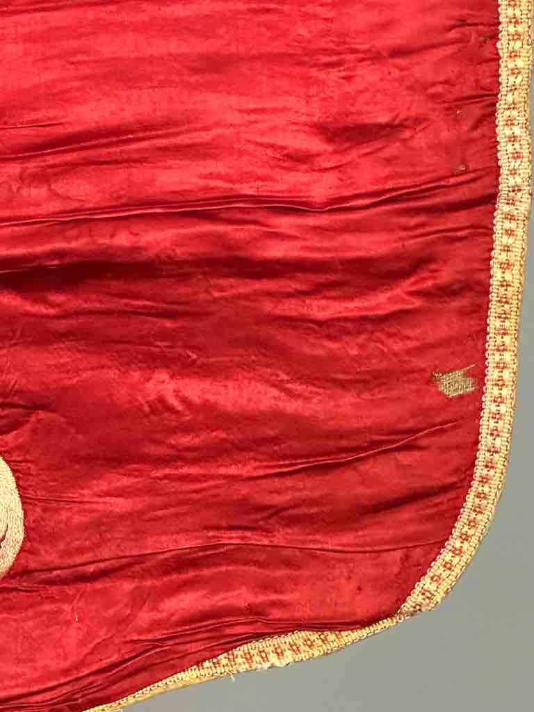 Antique Vietnamese Catholic Jesus Christ Design Chasuble Authentic Ecclesiastical Garment