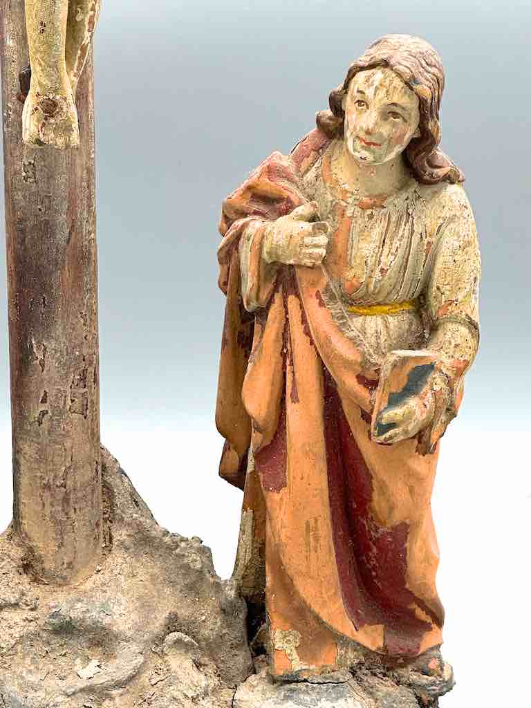 Antique French-Vietnamese Catholic Crucifix