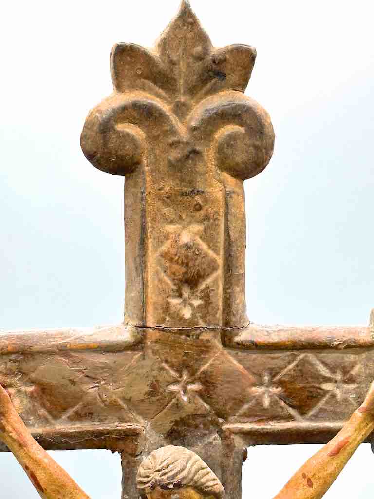 Antique French-Vietnamese Catholic Crucifix