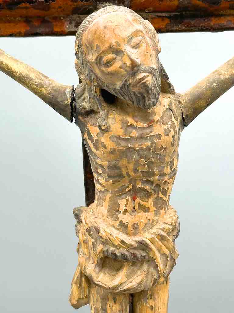 Antique French-Vietnamese Catholic Crucifix