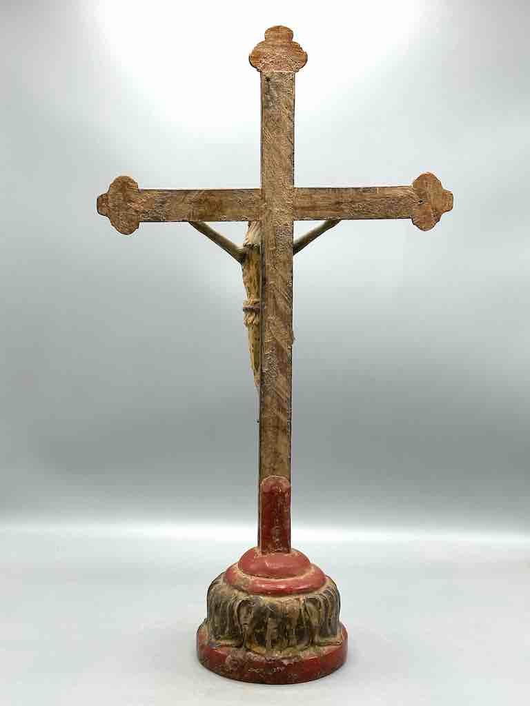 Antique French-Vietnamese Catholic Crucifix
