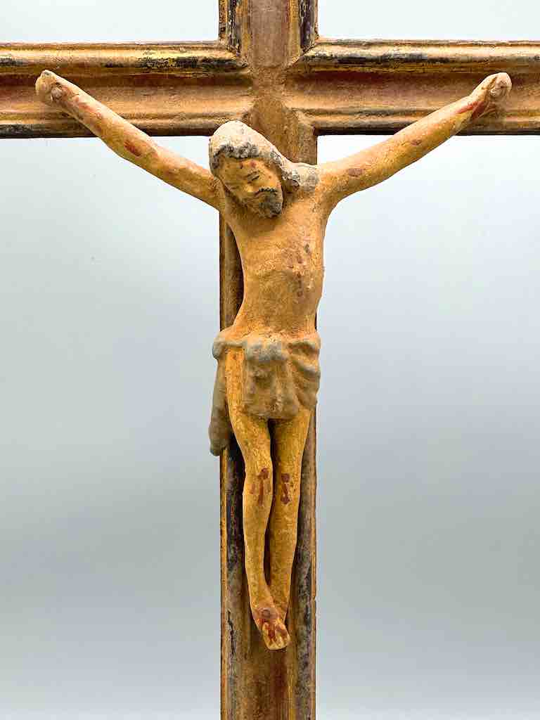 Antique French-Vietnamese Catholic Crucifix