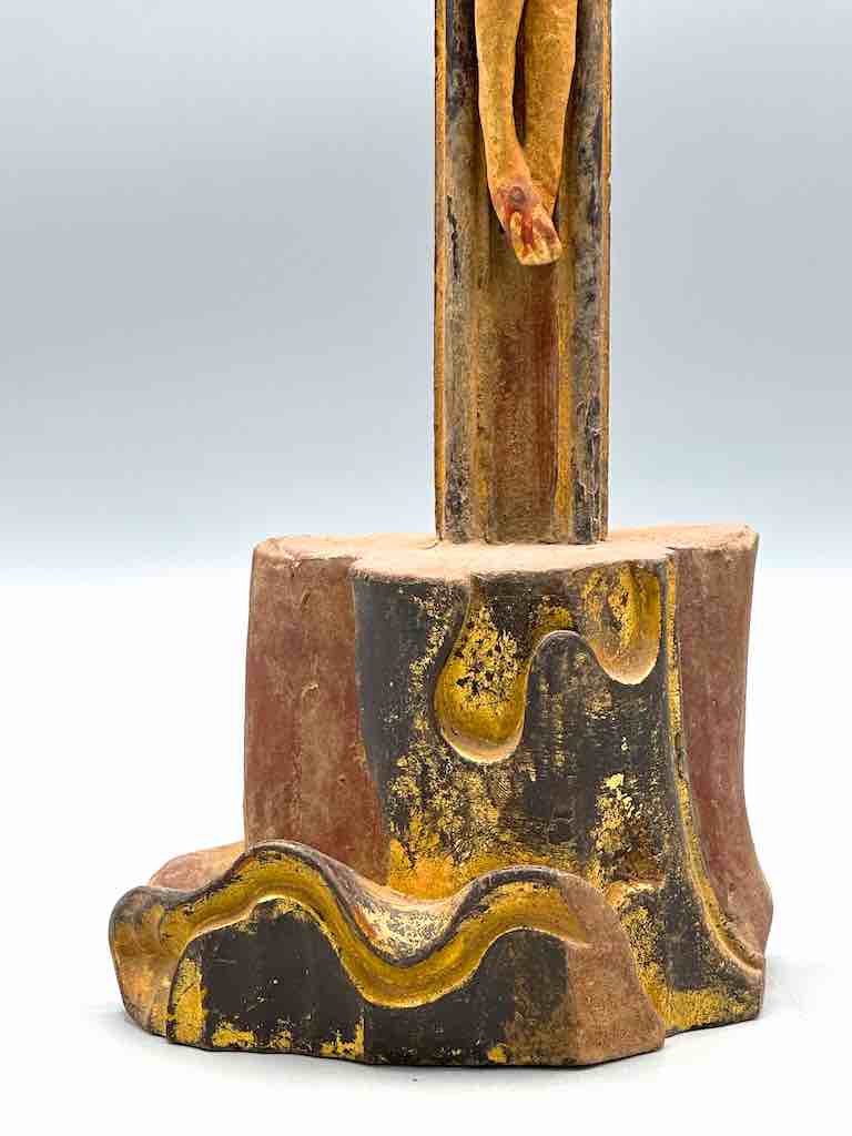 Antique French-Vietnamese Catholic Crucifix