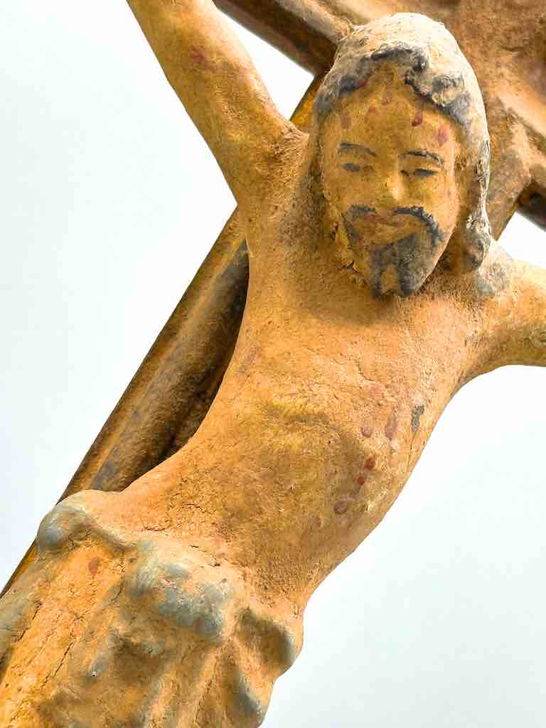 Antique French-Vietnamese Catholic Crucifix