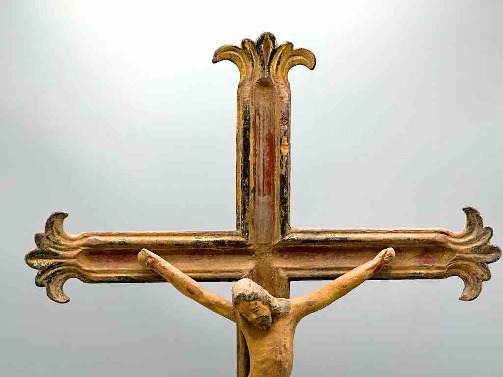 Antique French-Vietnamese Catholic Crucifix