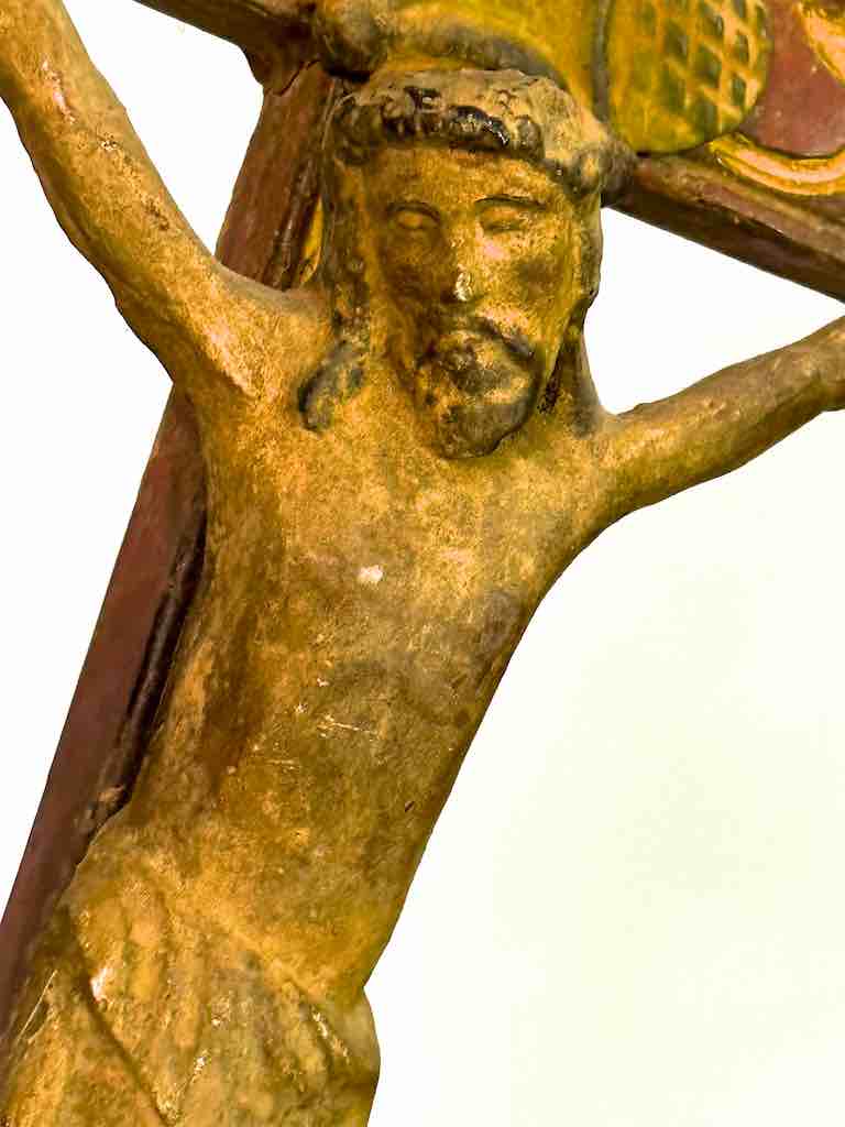 Antique French-Vietnamese Catholic Crucifix
