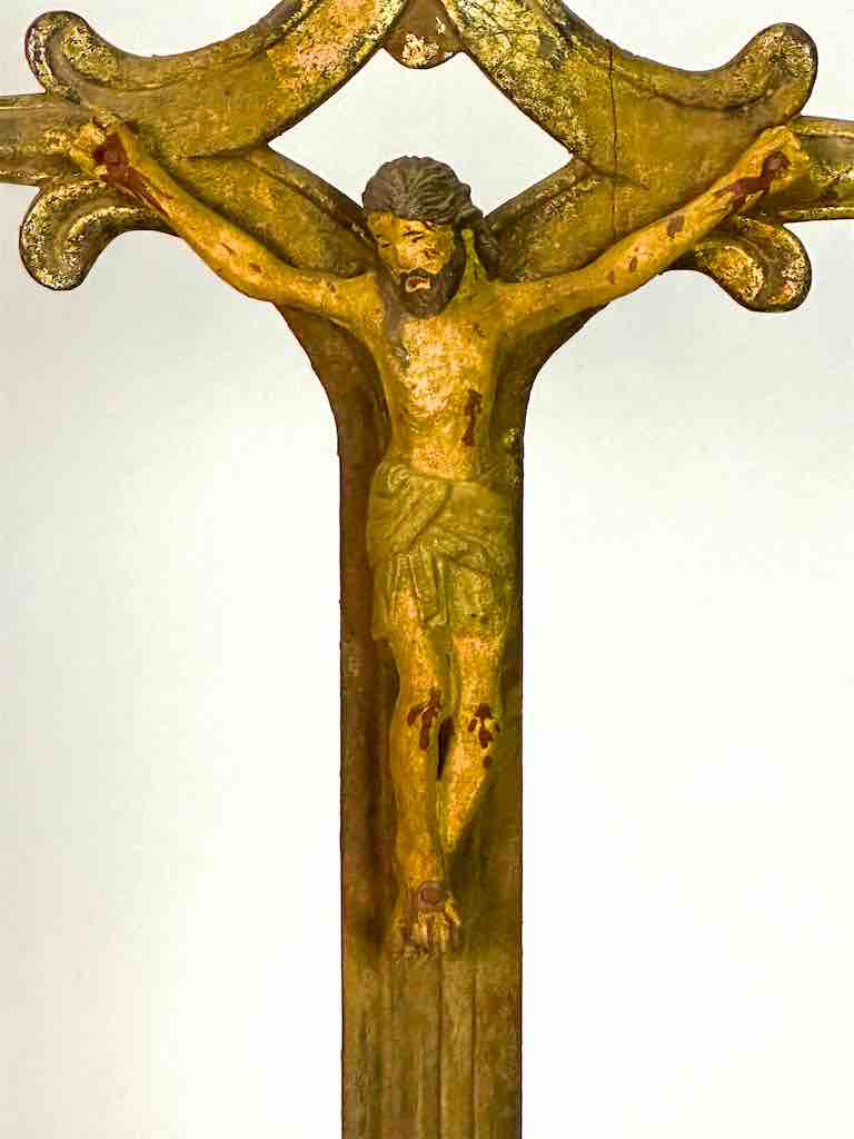 Antique French-Vietnamese Catholic Crucifix