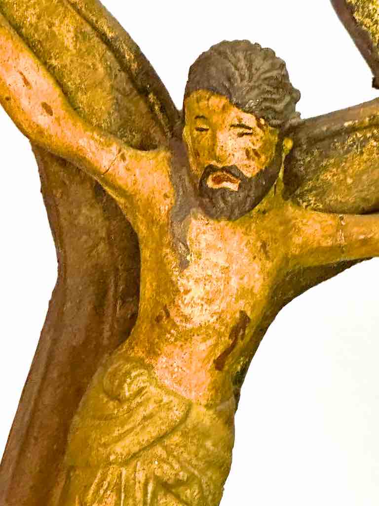 Antique French-Vietnamese Catholic Crucifix