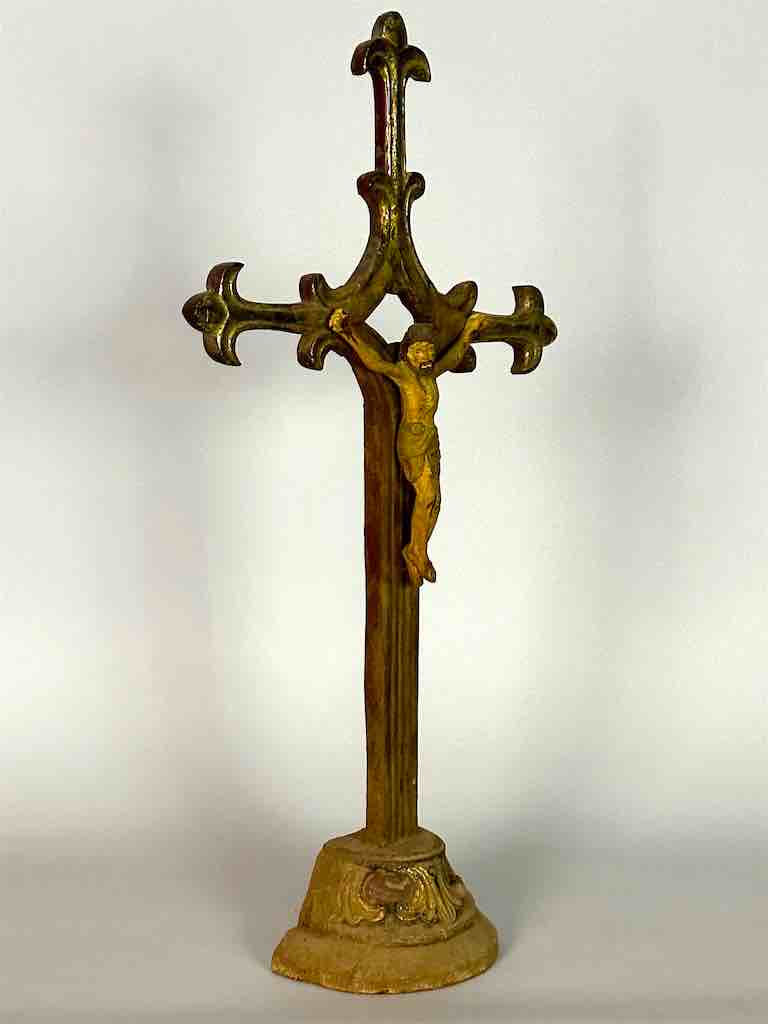 Antique French-Vietnamese Catholic Crucifix