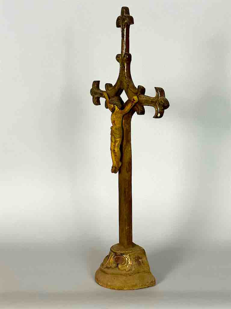 Antique French-Vietnamese Catholic Crucifix