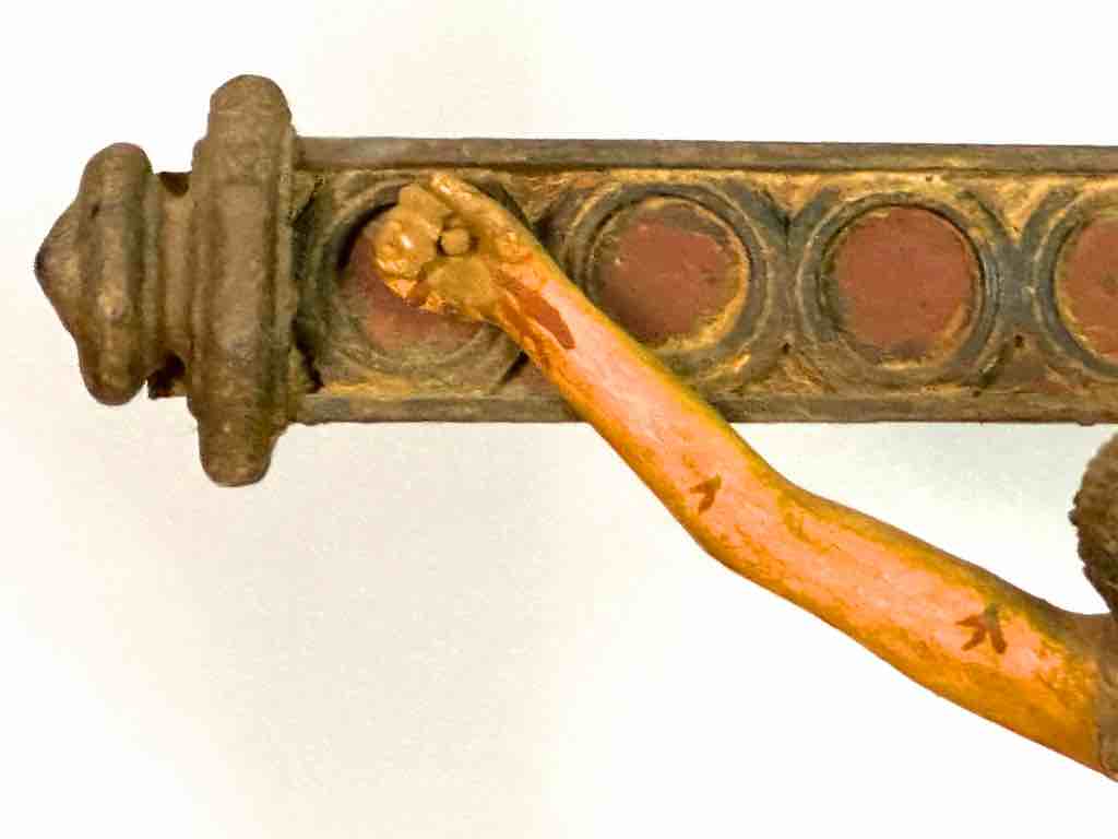 A very Large Antique French-Vietnamese Catholic Crucifix