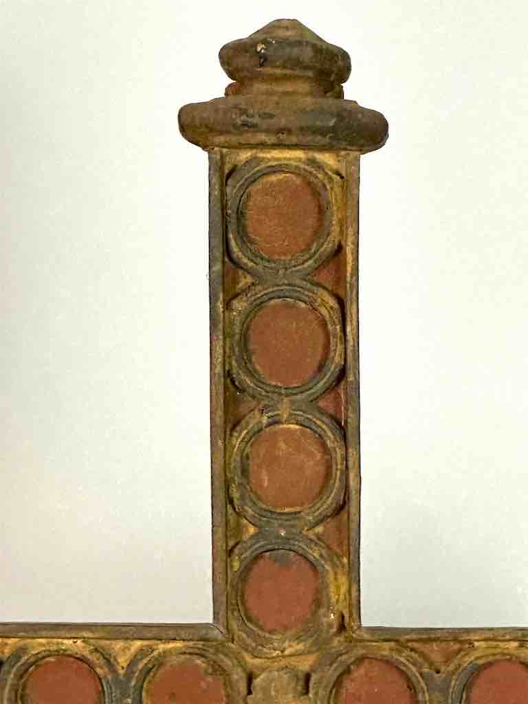A very Large Antique French-Vietnamese Catholic Crucifix