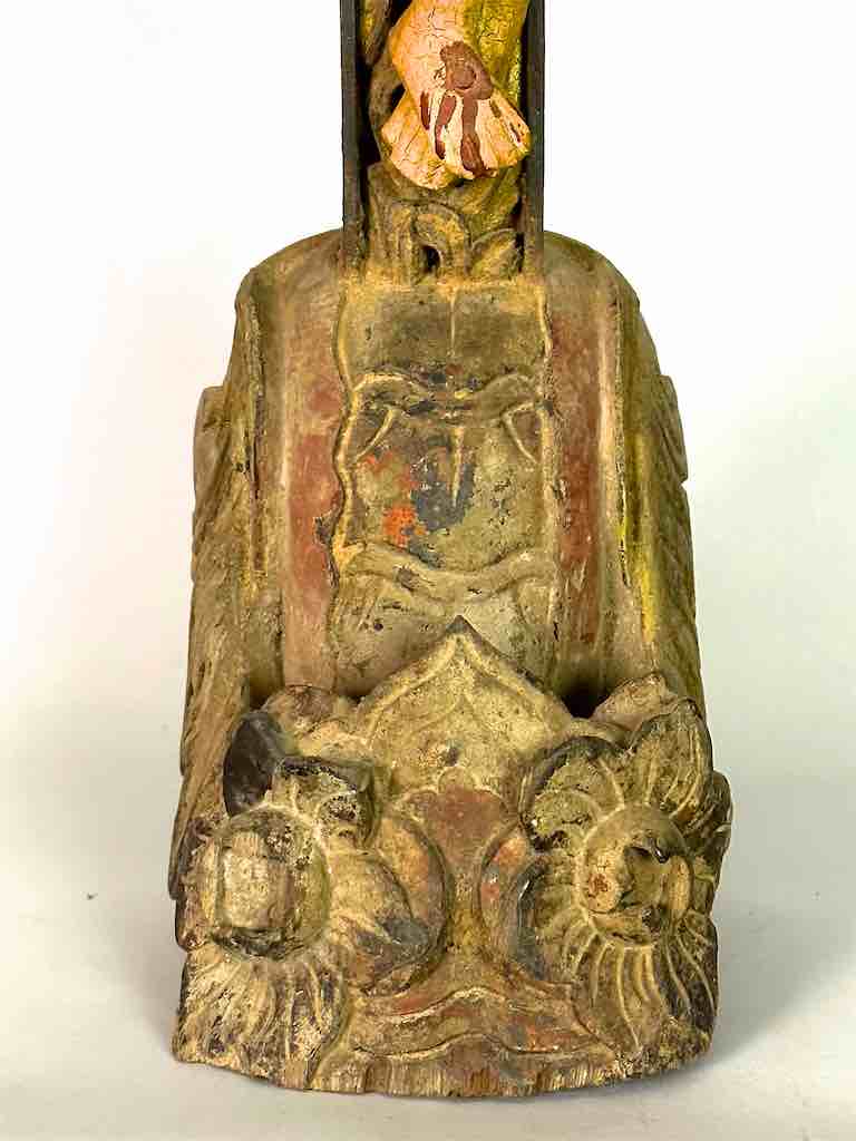 A very Large Antique French-Vietnamese Catholic Crucifix