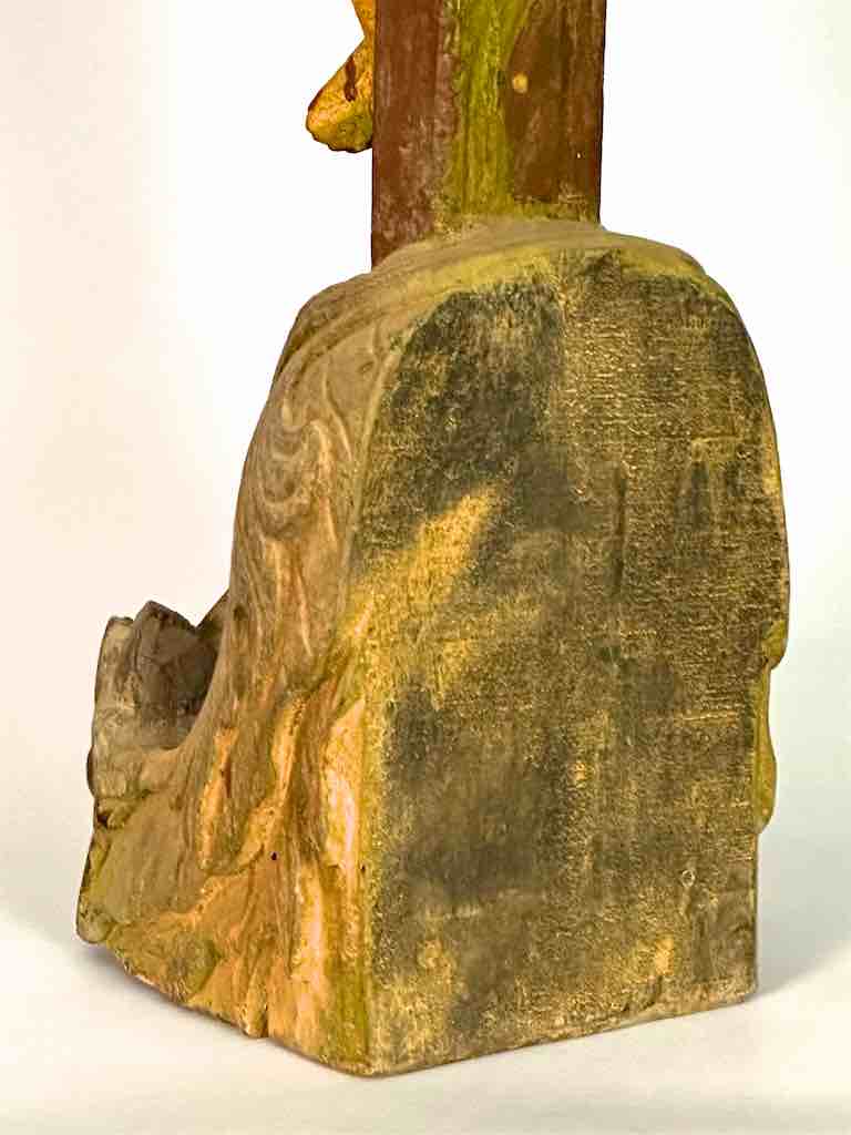 A very Large Antique French-Vietnamese Catholic Crucifix