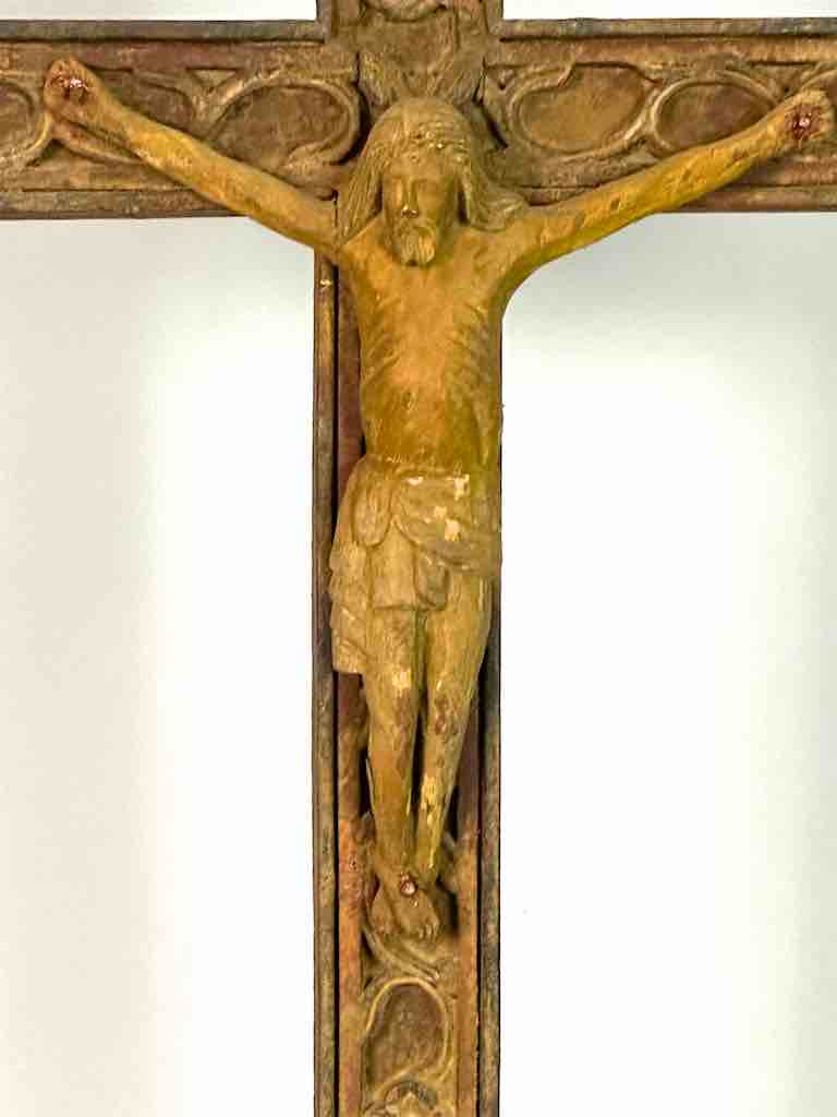 Antique French-Vietnamese Catholic Crucifix