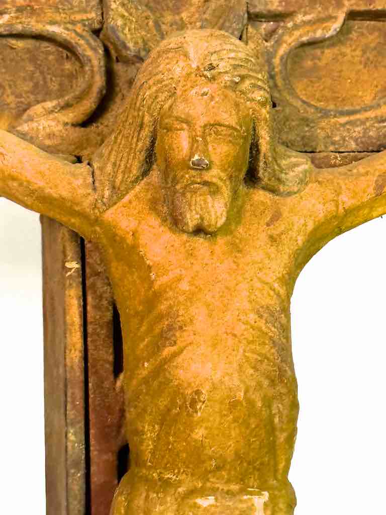 Antique French-Vietnamese Catholic Crucifix