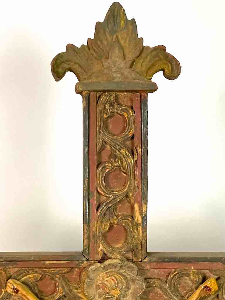 Antique French-Vietnamese Catholic Crucifix