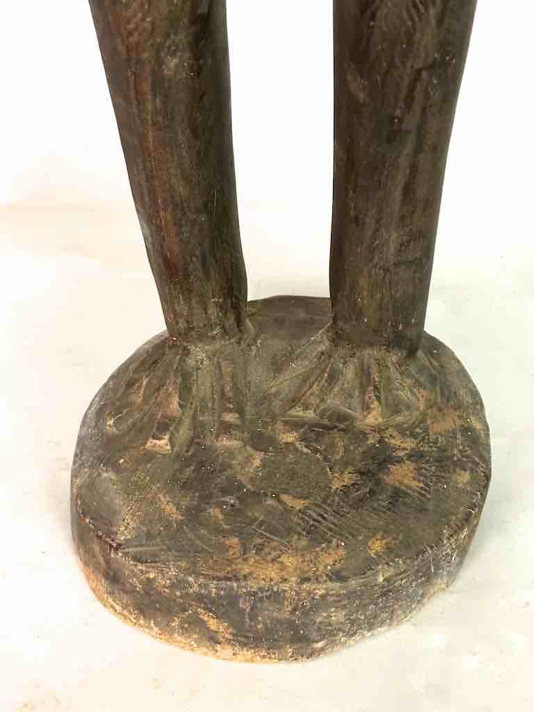 Senufo Tall Contemporary Hornbill Statue | 53" - Ivory Coast