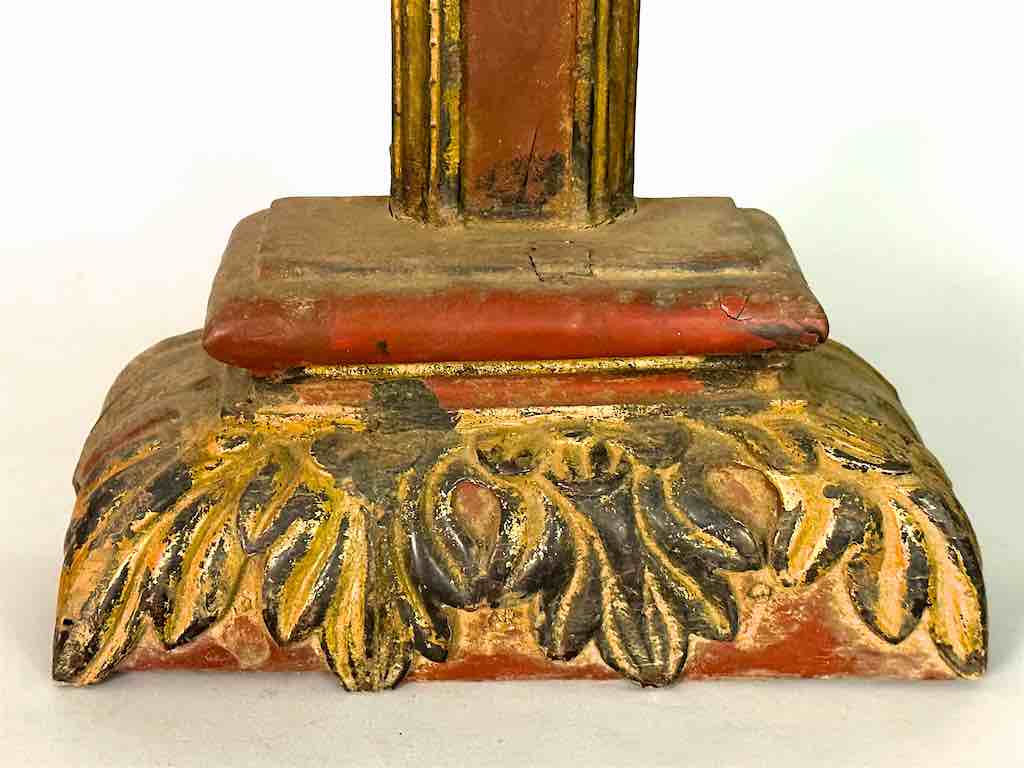 Very Large Antique French-Vietnamese Catholic Crucifix