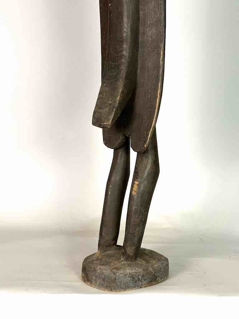 Senufo Tall Contemporary Hornbill Statue | 53" - Ivory Coast
