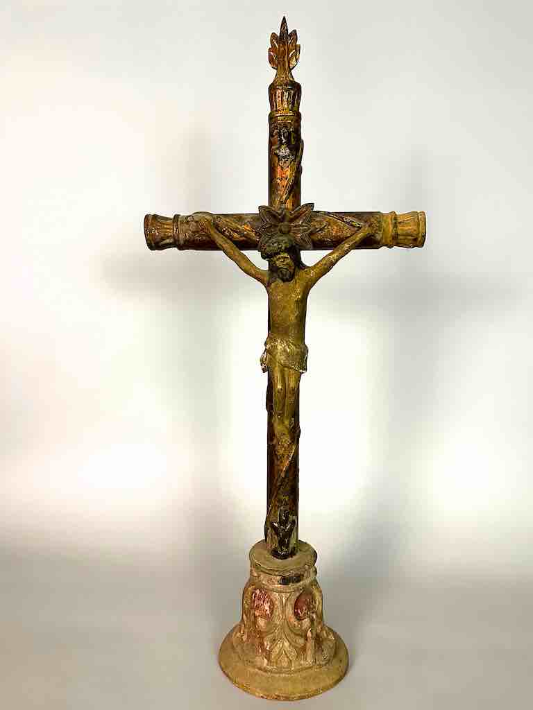 Antique French-Vietnamese Catholic Crucifix