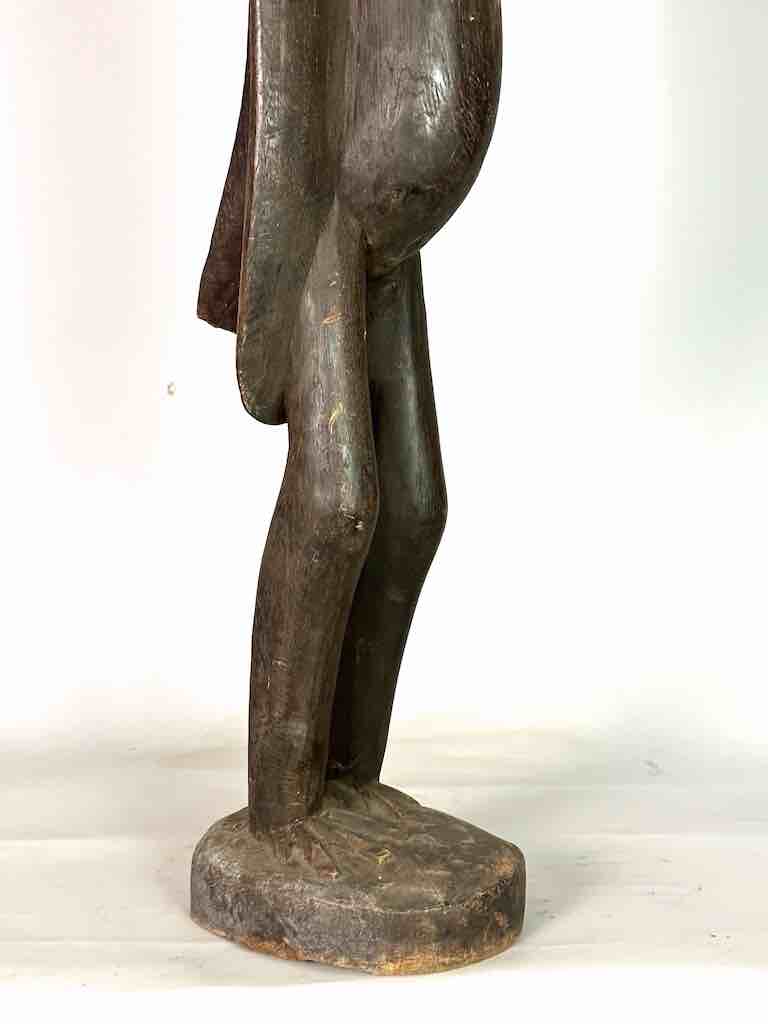 Senufo Tall Contemporary Hornbill Statue | 53" - Ivory Coast
