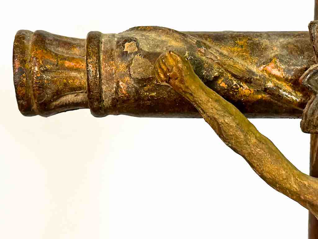 Antique French-Vietnamese Catholic Crucifix