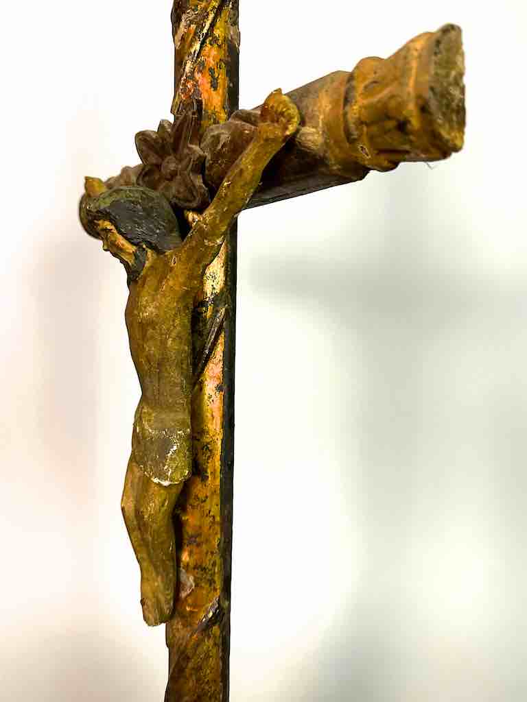 Antique French-Vietnamese Catholic Crucifix