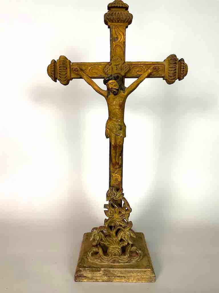 Antique French-Vietnamese Catholic Crucifix