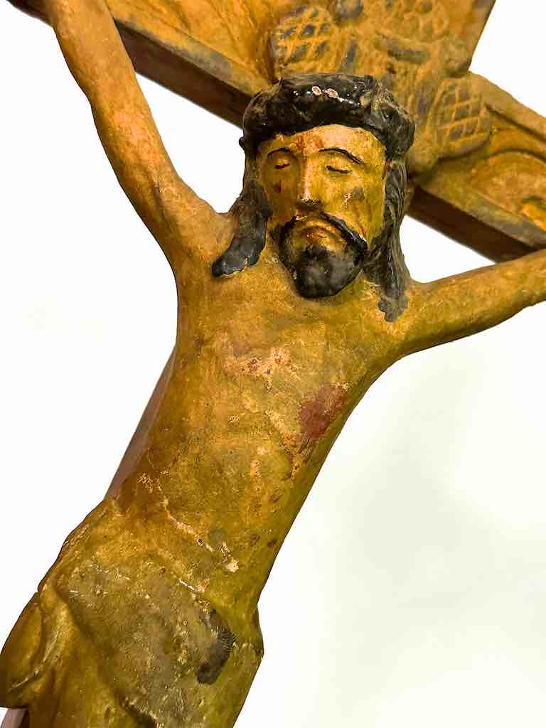 Antique French-Vietnamese Catholic Crucifix